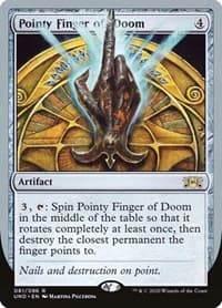 Pointy Finger of Doom from Unsanctioned
