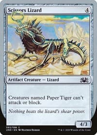 Scissors Lizard from Unsanctioned