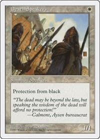 Death Speakers from Fifth Edition