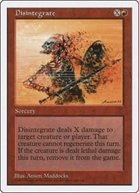 Disintegrate from Fifth Edition