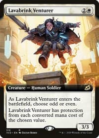Lavabrink Venturer (Extended Art) from Ikoria: Lair of Behemoths