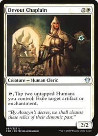 Devout Chaplain from Commander 2020