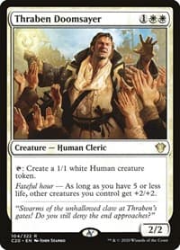 Thraben Doomsayer from Commander 2020
