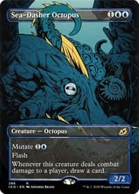 Sea-Dasher Octopus (Showcase) from Ikoria: Lair of Behemoths