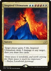 Inspired Ultimatum from Ikoria: Lair of Behemoths