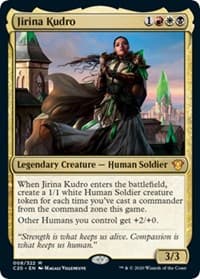 Jirina Kudro (Commander 2020) from Oversize Cards
