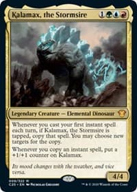 Kalamax, the Stormsire (Commander 2020) from Oversize Cards