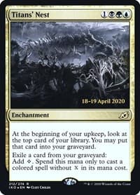 Titans' Nest from Prerelease Cards