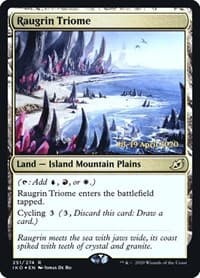 Raugrin Triome from Prerelease Cards