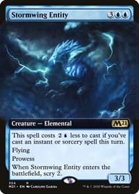 Stormwing Entity (Extended Art) from Core Set 2021