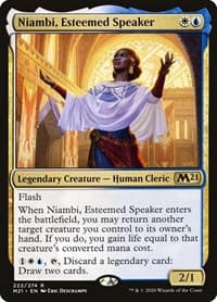 Niambi, Esteemed Speaker from Core Set 2021