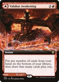 Valakut Awakening (Extended Art) from Zendikar Rising
