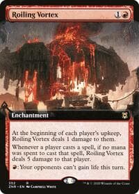 Roiling Vortex (Extended Art) from Zendikar Rising
