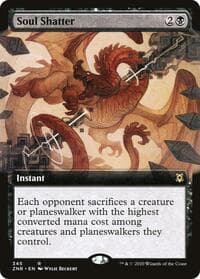 Soul Shatter (Extended Art) from Zendikar Rising