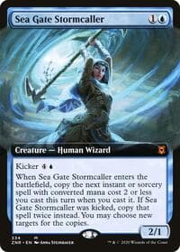 Sea Gate Stormcaller (Extended Art) from Zendikar Rising
