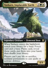 Yasharn, Implacable Earth (Extended Art) from Zendikar Rising