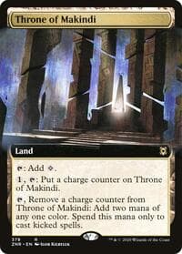Throne of Makindi (Extended Art) from Zendikar Rising