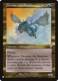 Dromar, the Banisher from The List Reprints