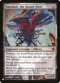 Emrakul, the Aeons Torn from The List Reprints