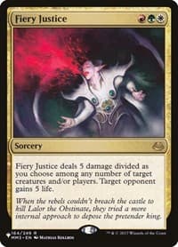 Fiery Justice from The List Reprints