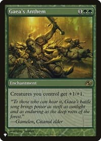 Gaea's Anthem (PLC) from The List Reprints