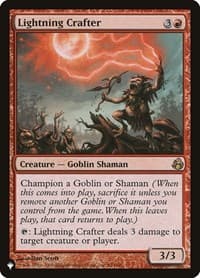 Lightning Crafter from The List Reprints