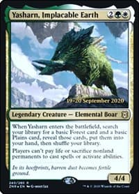 Yasharn, Implacable Earth from Prerelease Cards
