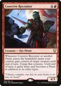 Coercive Recruiter from Commander Legends