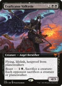 Eradicator Valkyrie (Extended Art) from Kaldheim