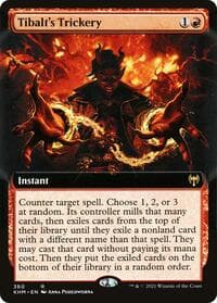 Tibalt's Trickery (Extended Art) from Kaldheim