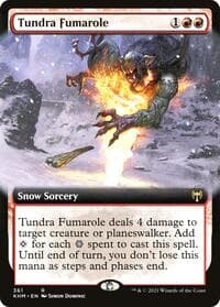 Tundra Fumarole (Extended Art) from Kaldheim