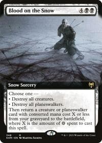 Blood on the Snow (Extended Art) from Kaldheim