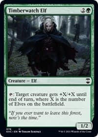 Timberwatch Elf from Commander: Kaldheim