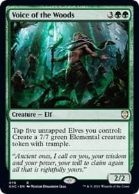 Voice of the Woods from Commander: Kaldheim