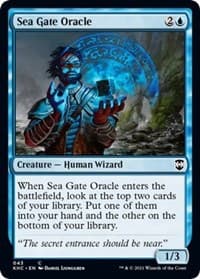 Sea Gate Oracle from Commander: Kaldheim