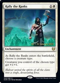 Rally the Ranks from Prerelease Cards