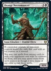 Draugr Necromancer from Prerelease Cards