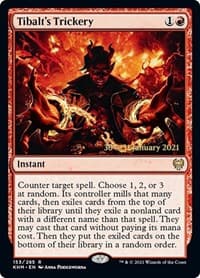 Tibalt's Trickery from Prerelease Cards