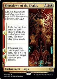 Showdown of the Skalds from Prerelease Cards