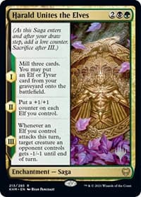 Harald Unites the Elves from Promo Pack: Kaldheim