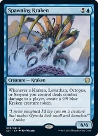 Spawning Kraken from Commander 2021