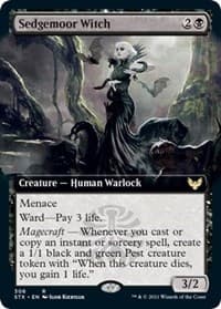 Sedgemoor Witch (Extended Art) from Strixhaven: School of Mages