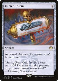 Cursed Totem from Modern Horizons 2