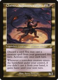 Chainer, Nightmare Adept (Retro Frame) from Modern Horizons 2