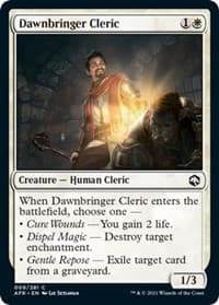 Dawnbringer Cleric from Adventures in the Forgotten Realms
