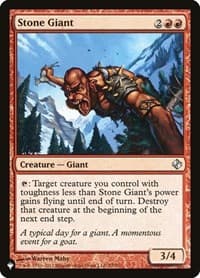 Stone Giant from The List Reprints