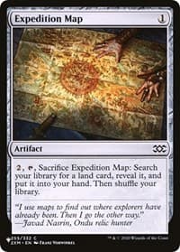 Expedition Map from The List Reprints