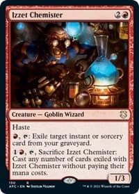 Izzet Chemister from Commander: Adventures in the Forgotten Realms