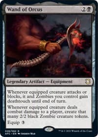 Wand of Orcus from Commander: Adventures in the Forgotten Realms