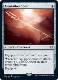 Moonsilver Spear from Commander: Adventures in the Forgotten Realms